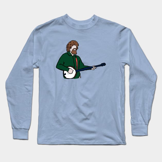 The Late Great Luke Kelly - Dubliners Tribute Long Sleeve T-Shirt by Melty Shirts